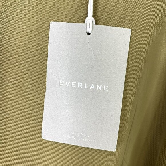 Everlane Jumpsuit Womens Size 12 Japanese GoWeave Short-Sleeve Wide Leg NEW NWT - Picture 6 of 8